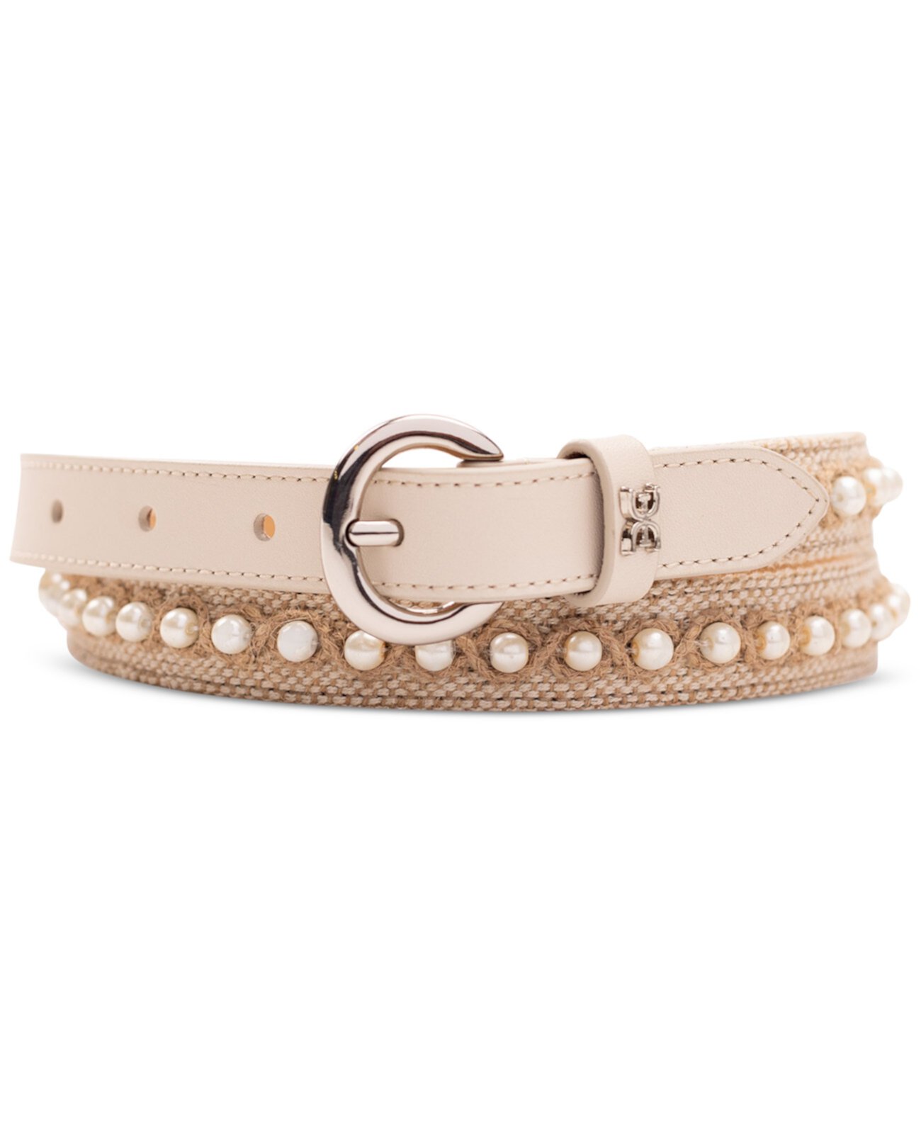 Women's Skinny Woven Embellished Belt Sam Edelman