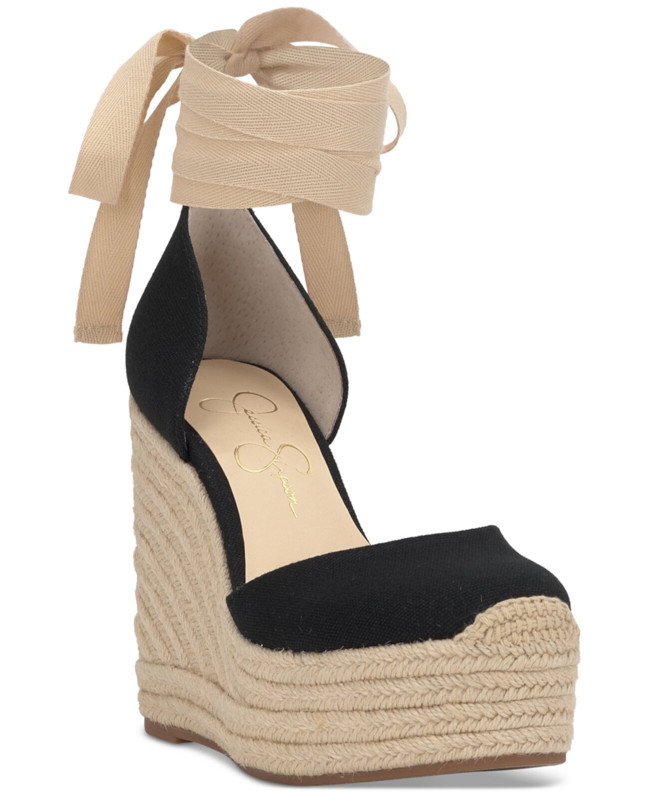 Weyla Platform Lace-Up Espadrille Wedges Jessica Simpson