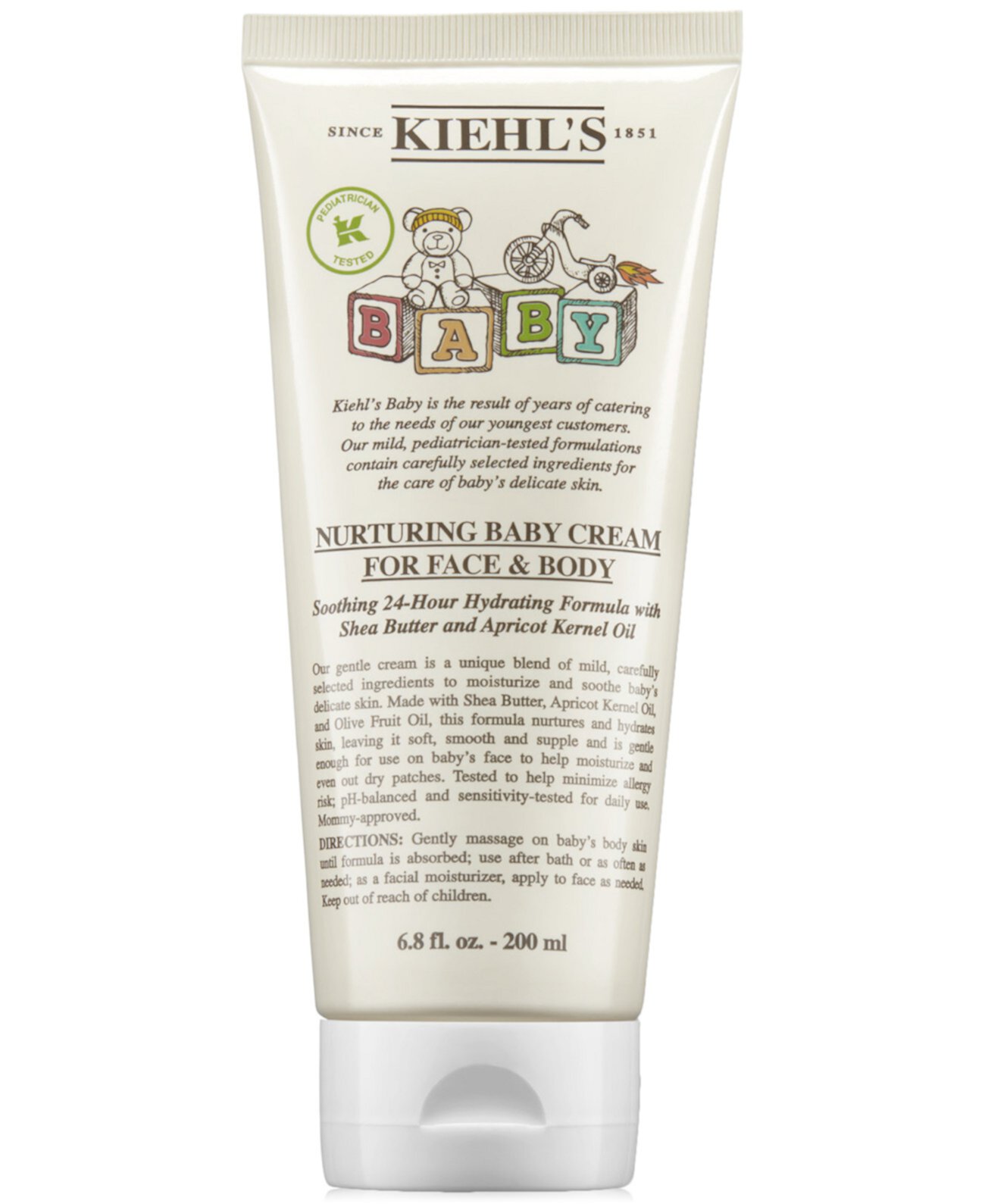 Nurturing Baby Cream For Face & Body, 6.8 oz. Kiehl's Since 1851