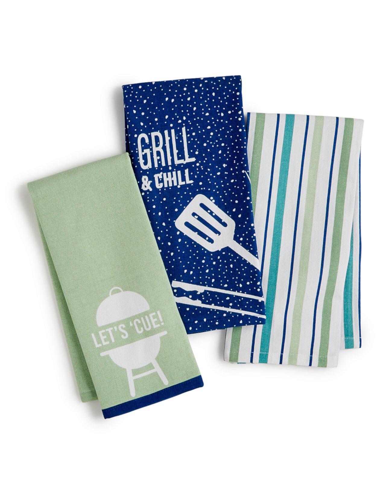 BBQ Set of 3 Towels, Created for Macy's The Cellar