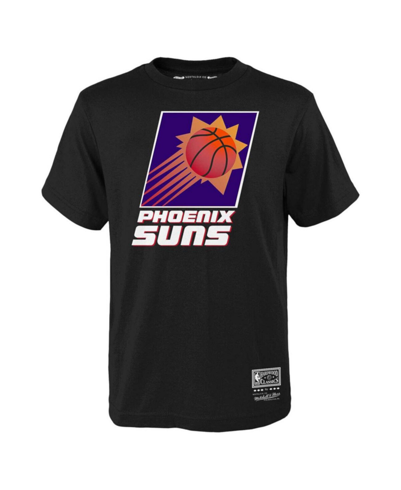 Футболка Mitchell & Ness Для мальчиков Phoenix Suns Hardwood Classics Retro Logo Mitchell & Ness