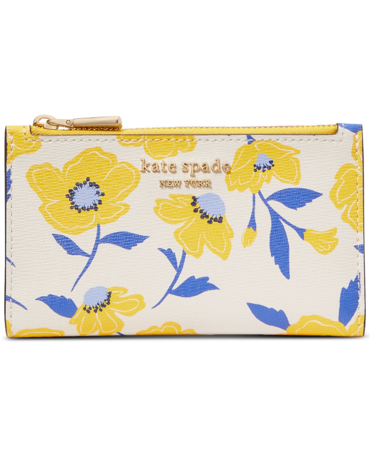 Morgan Sunshine Floral Slim Bifold Wallet Kate Spade New York