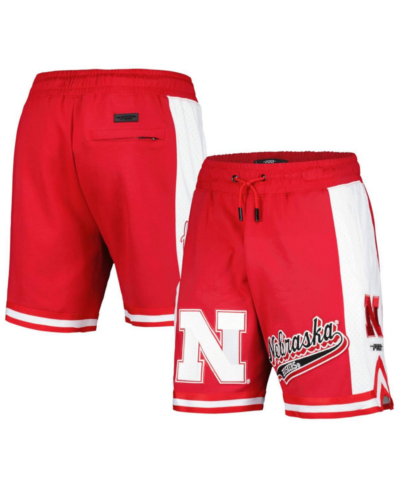 Men's Scarlet Nebraska Huskers Script Tail DK 2.0 Shorts Pro Standard
