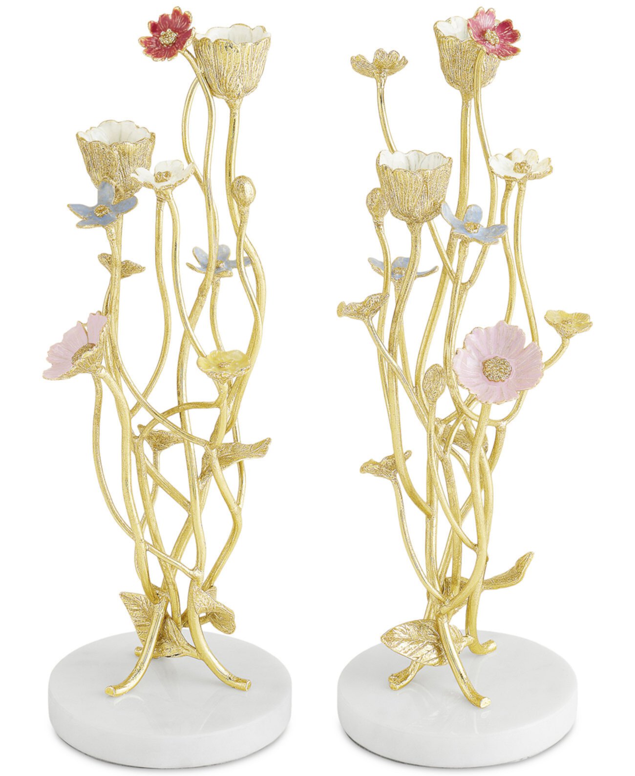 Wildflowers Candle Holders, Set of 2 MICHAEL ARAM