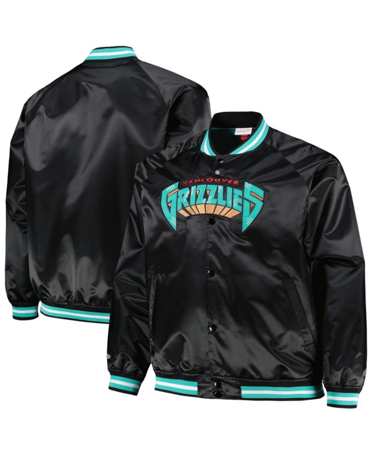 Мужская Куртка Mitchell & Ness Vancouver Grizzlies Hardwood Classics Satin Mitchell & Ness