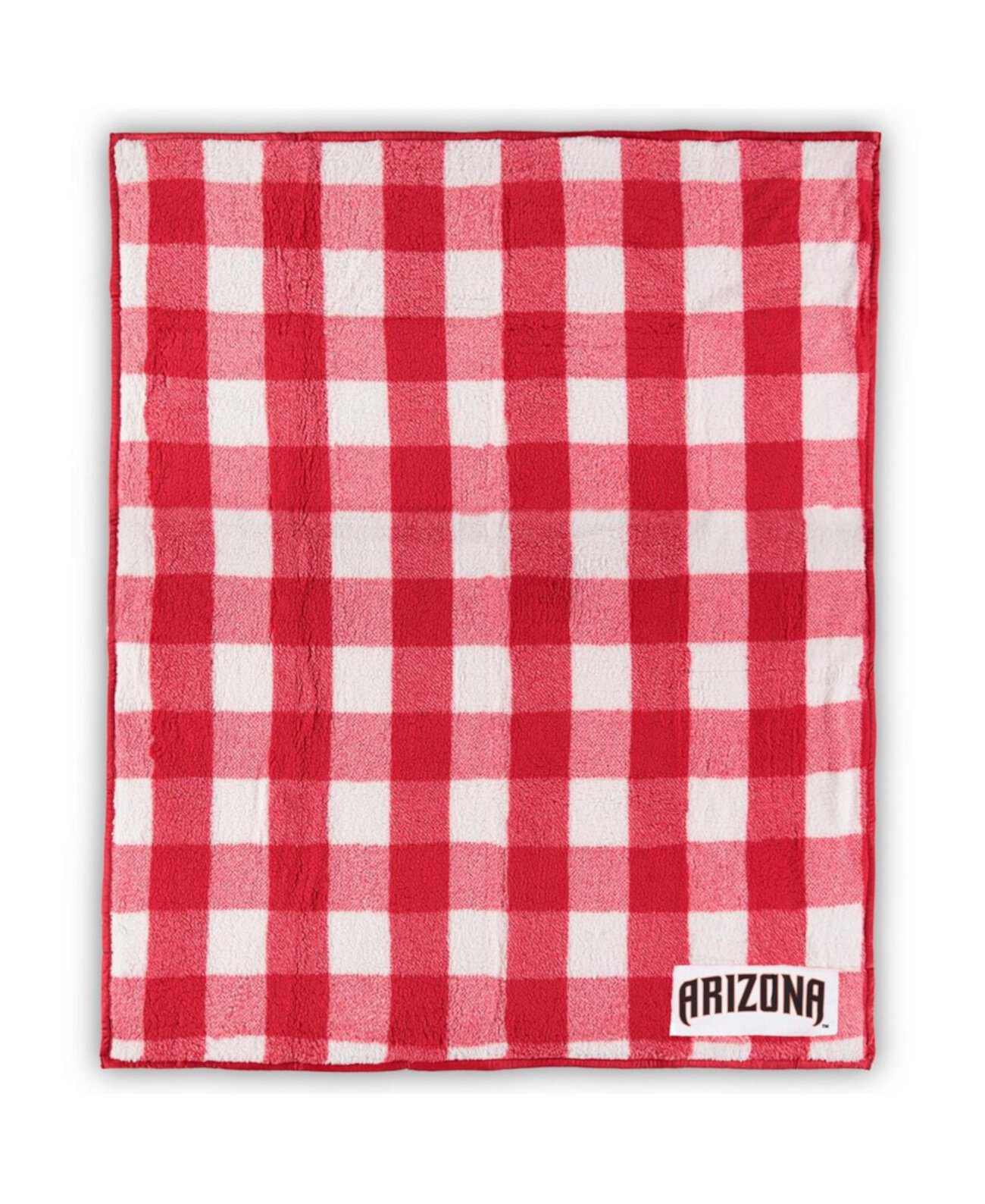 Arizona Diamondbacks 50'' x 60'' Buffalo Check Frosty Fleece Blanket Logo Brand