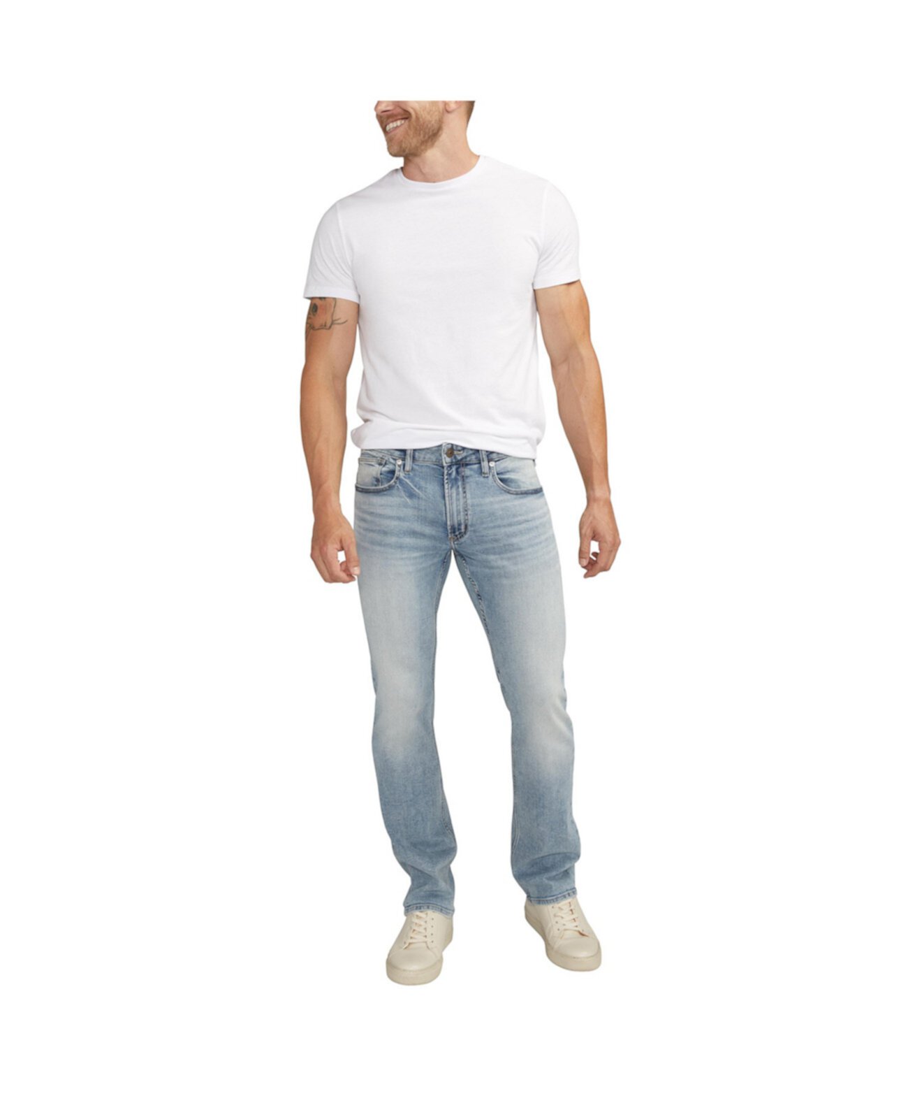 Men's Allan Slim Fit Straight Leg Jeans Silver Jeans Co.