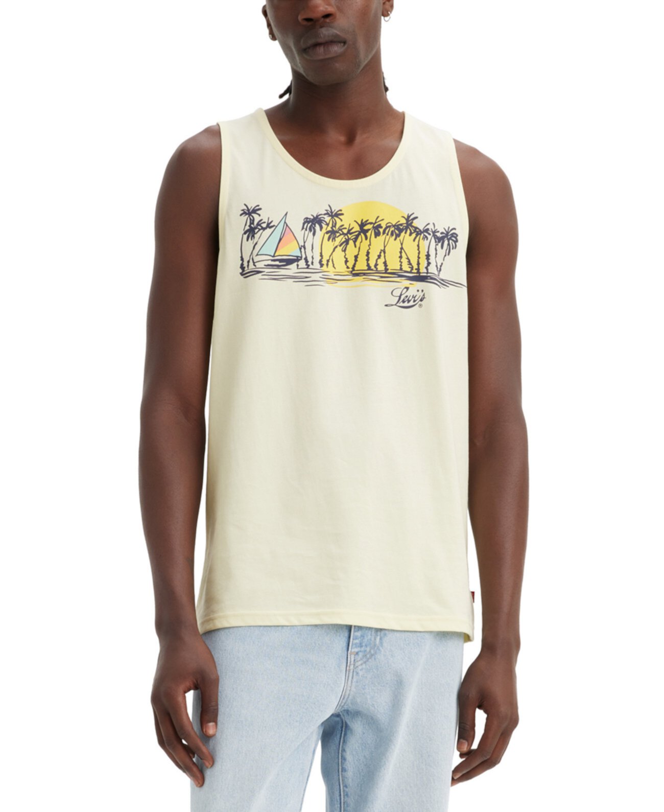 Men's Relaxed-Fit Logo Bear Graphic Tank Top Levi's®