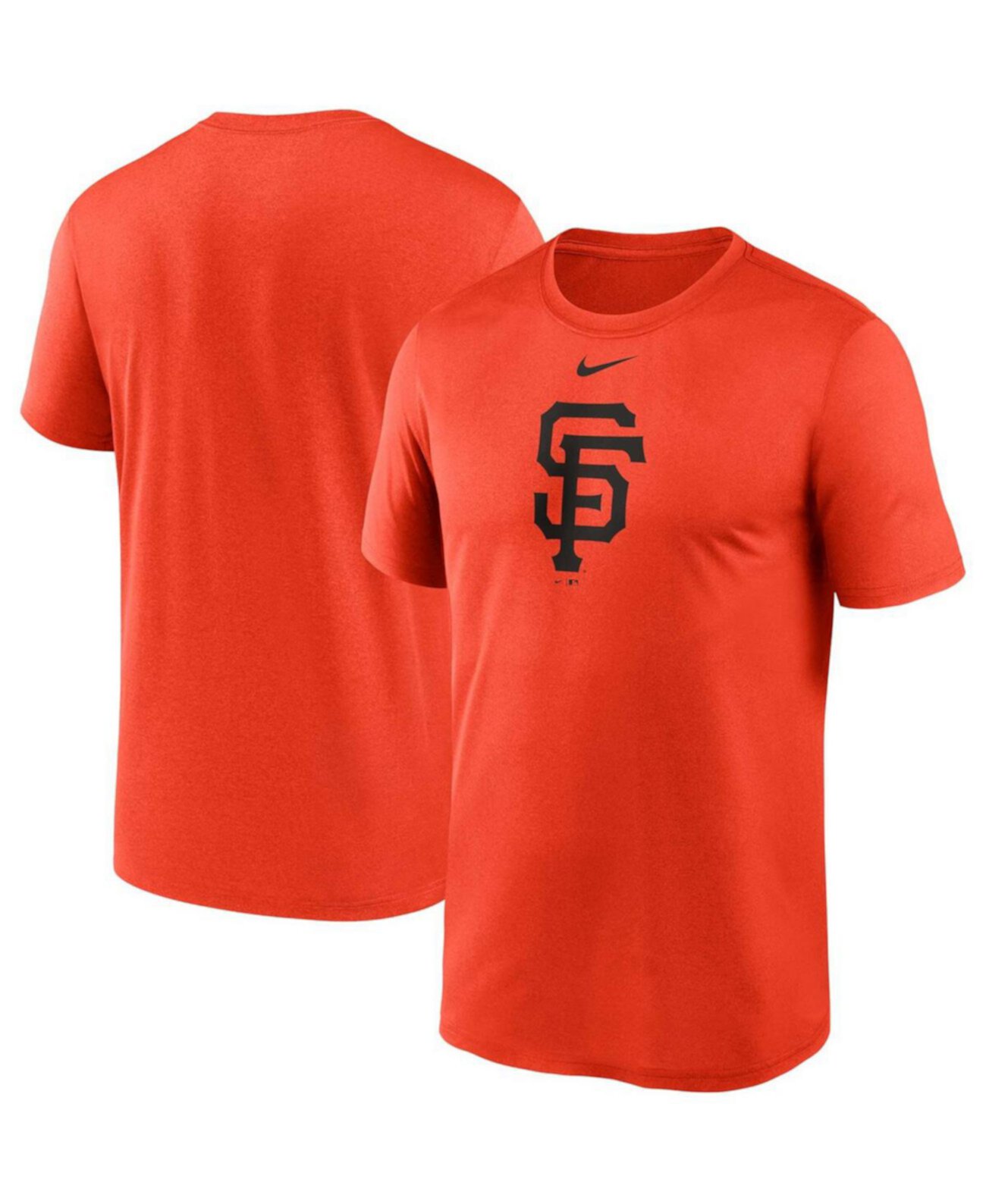 Men's Orange San Francisco Giants Big and Tall Logo Legend Performance T-shirt Nike