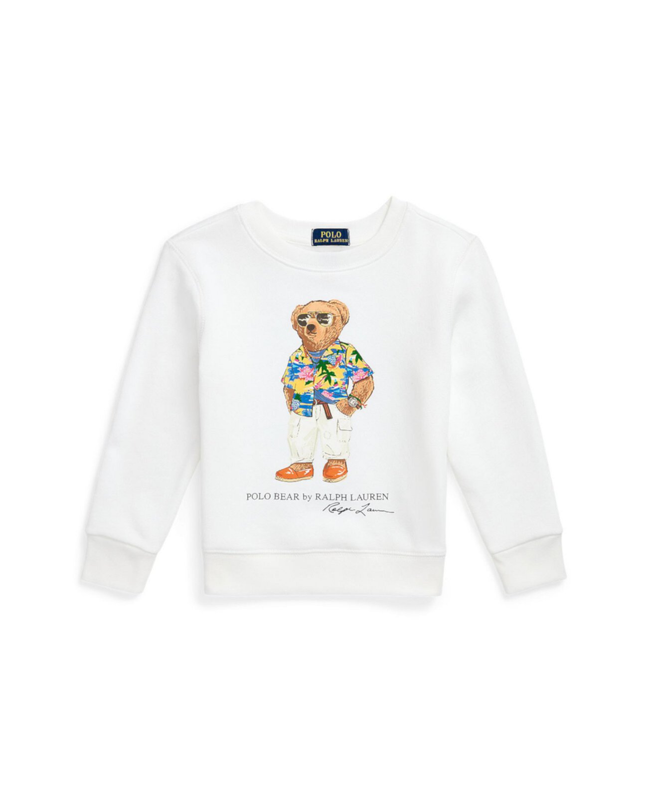 Toddler and Little Boys Tie-Dye-Print Fleece Short Polo Ralph Lauren