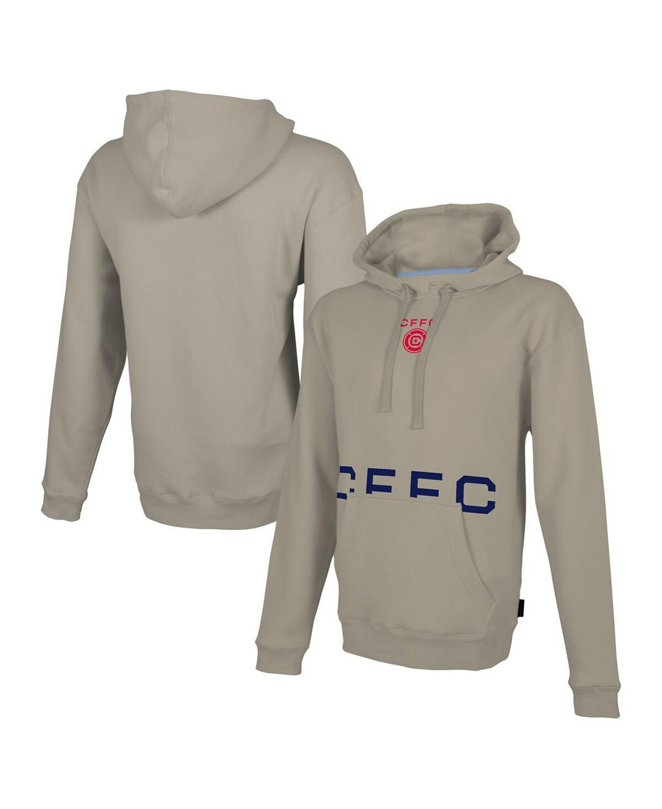 Men's Tan Chicago Fire Status Pullover Hoodie Stadium Essentials