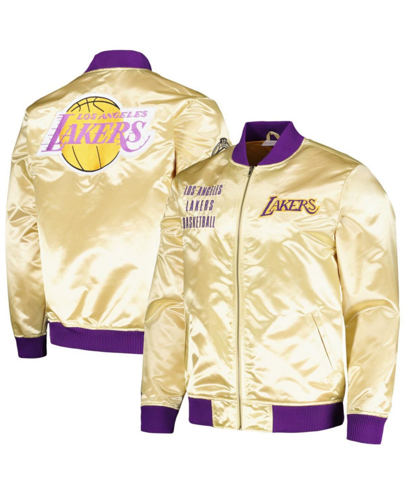 Мужская Куртка Mitchell & Ness Los Angeles Lakers Team OG 2.0 Mitchell & Ness