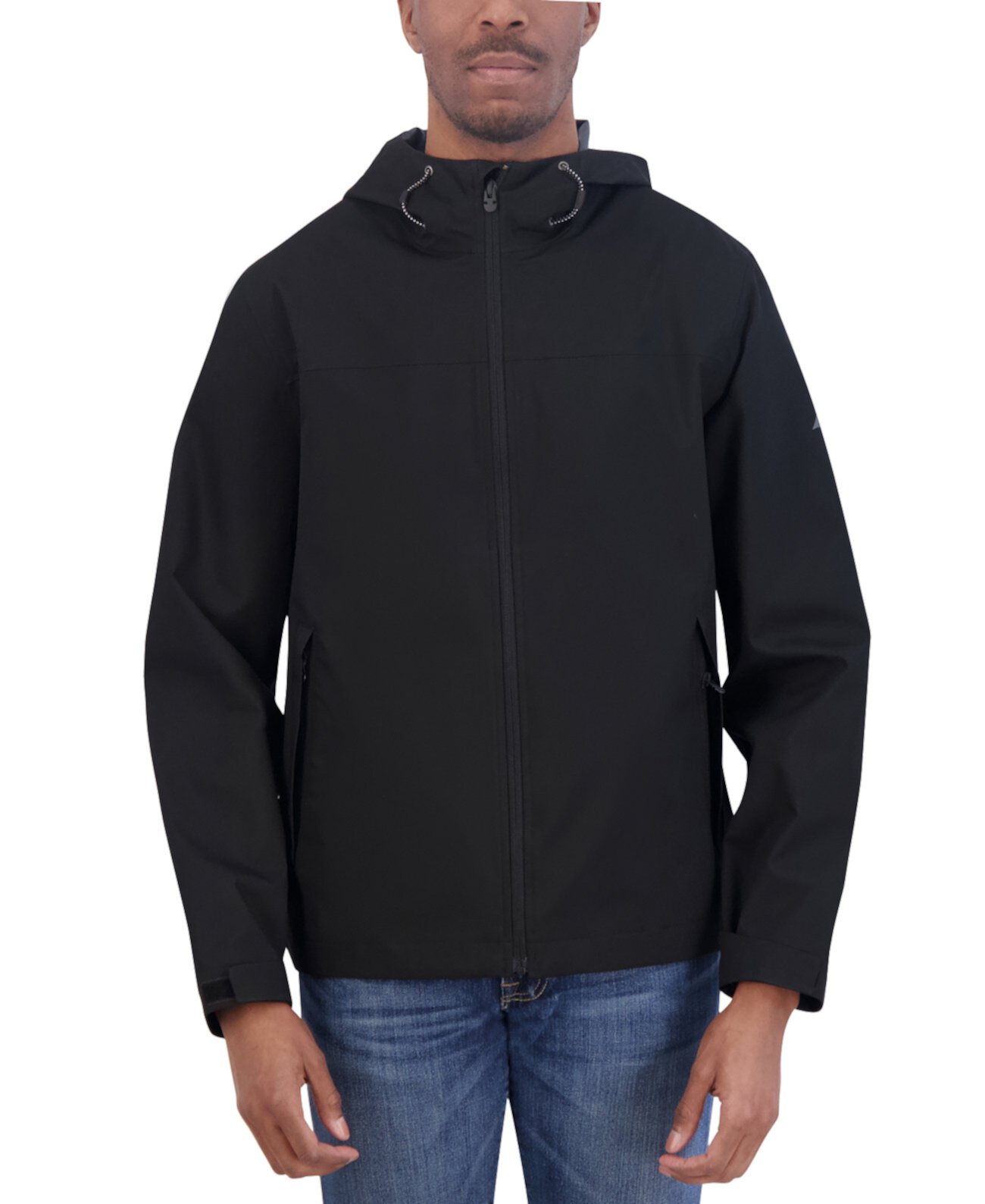 Men's Packable Full-Zip Hooded Jacket Nautica