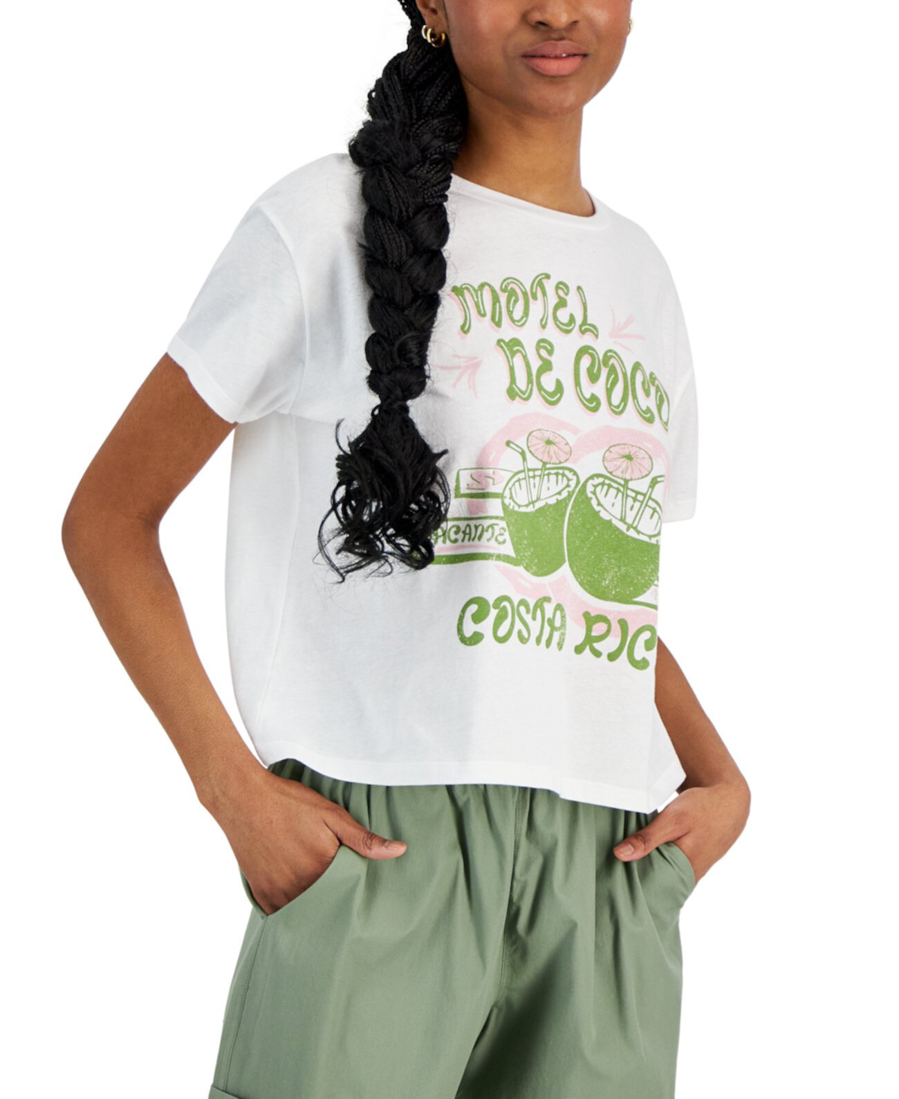 Juniors' Costa Rica Short-Sleeve T-Shirt Grayson Threads, The Label