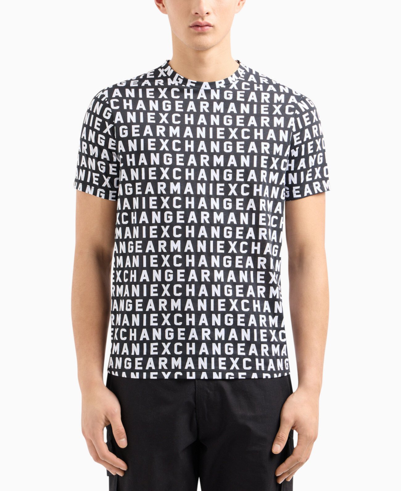 Men's Regular-Fit Logo Graphic T-Shirt Armani