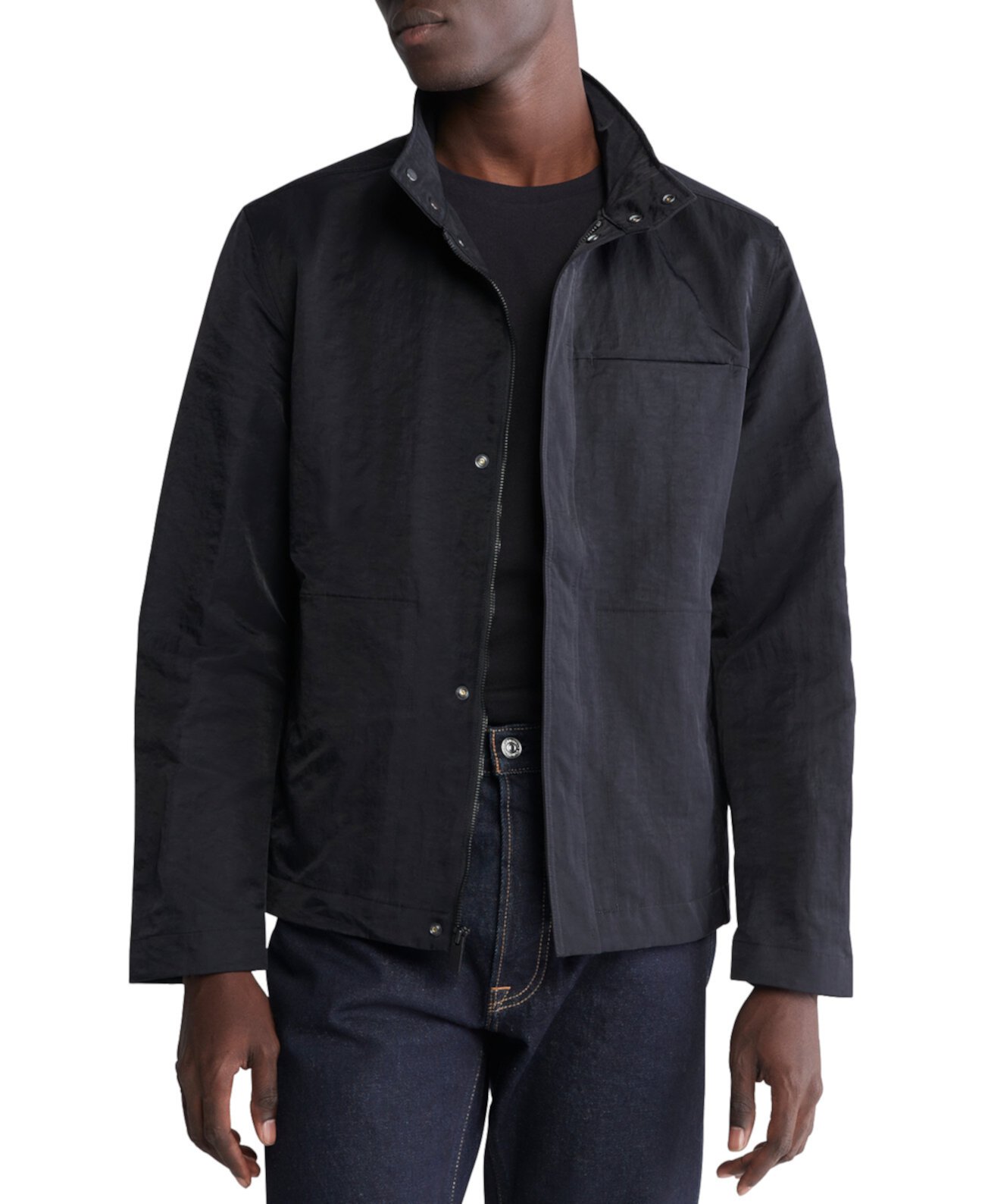 Men's Modern Crinkle Field Jacket Calvin Klein