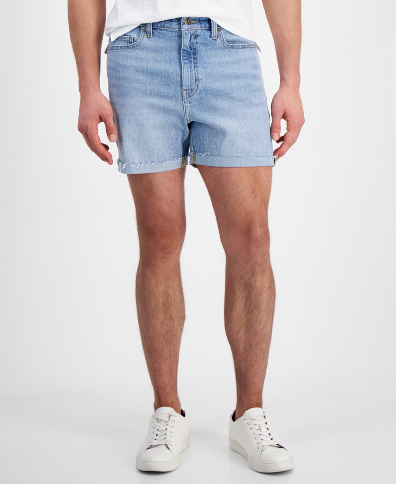 Men's Breeze Regular-Fit Denim Shorts, Created for Macy's Sun & Stone
