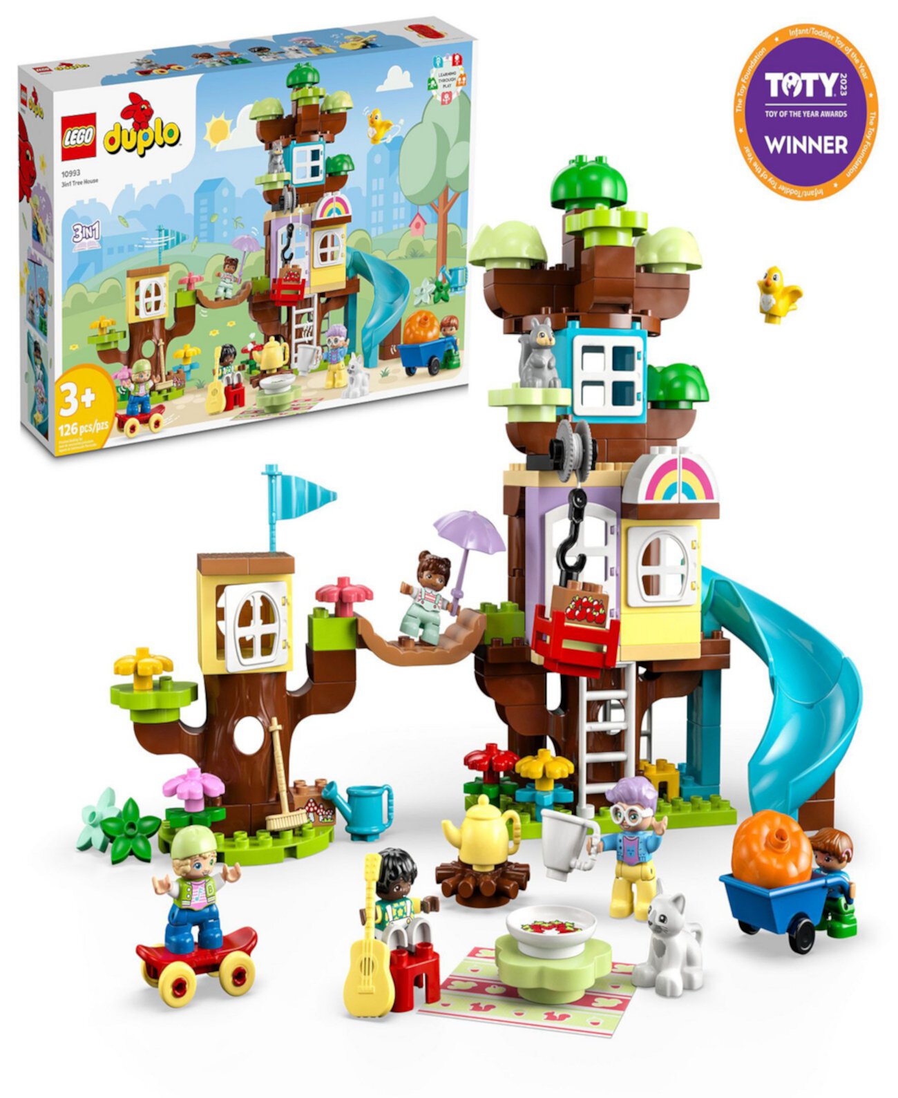 DUPLO Town 3 в 1 Дом на дереве 10993 Набор для сборки Lego