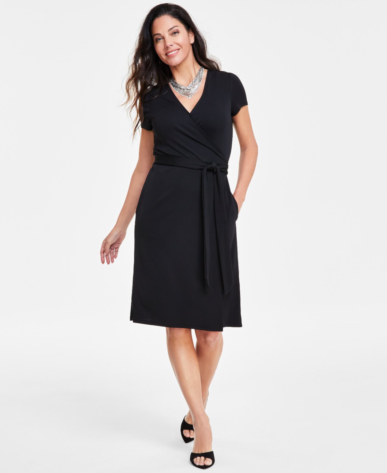 Women's Wrap Dress, Created for Macy's I.N.C. International Concepts