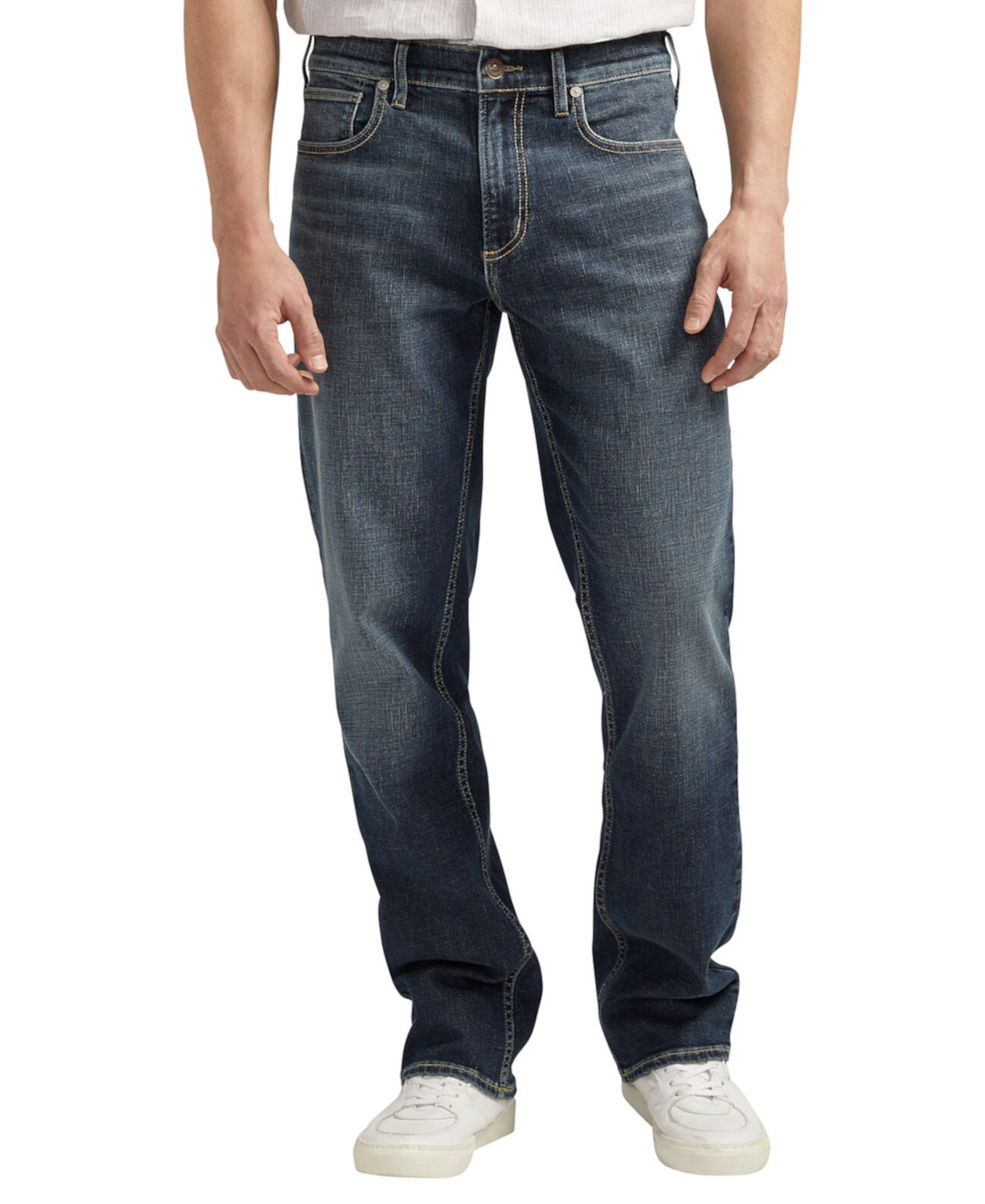 Мужские Прямые Джинсы Silver Jeans Co. Grayson Classic Fit Silver Jeans Co.