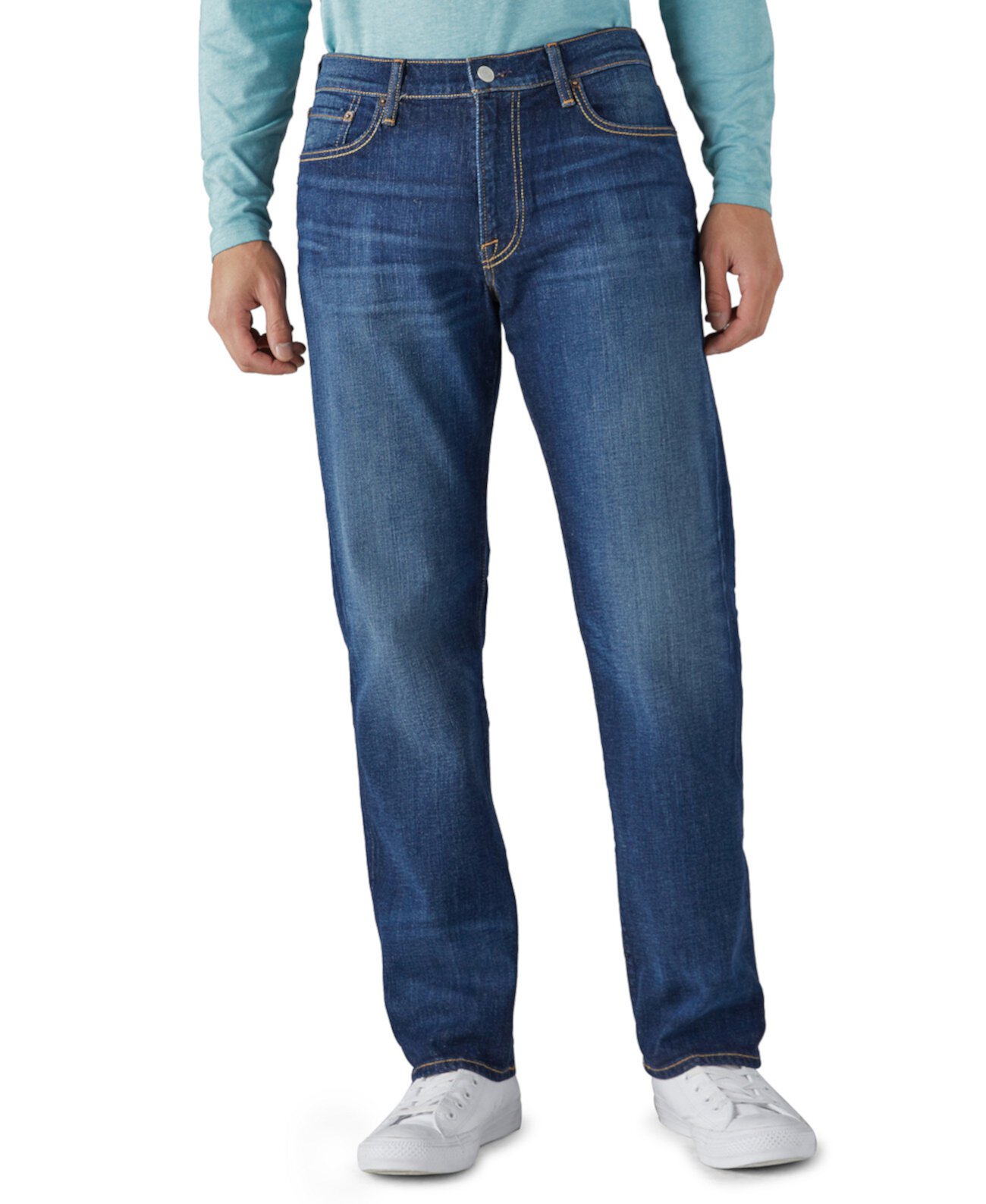 Мужские Прямые джинсы Lucky Brand 363 Lucky Brand