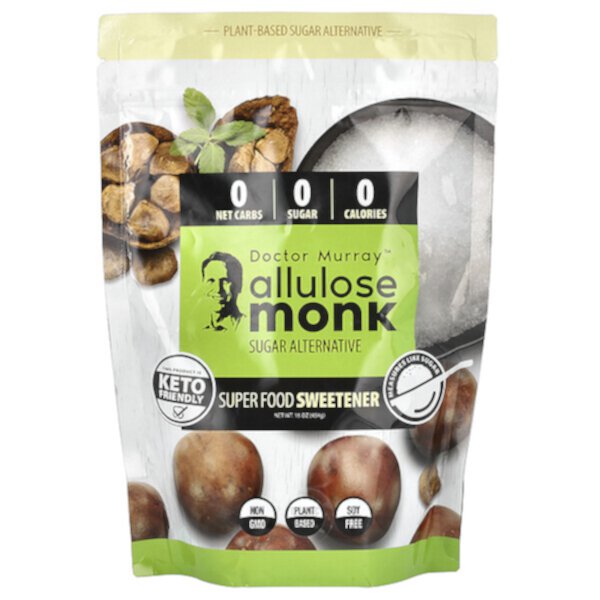 Allulose Monk, Sugar Alternative, 16 oz (454 g) Dr. Murray's