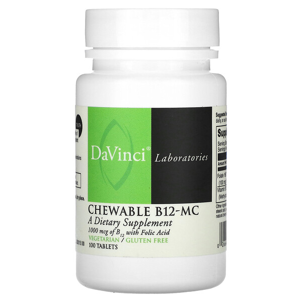 Chewable B12-MC, 100 Tablets DaVinci