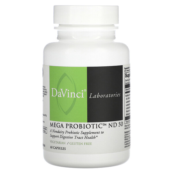 Mega Probiotic ND 50, 60 Capsules DaVinci