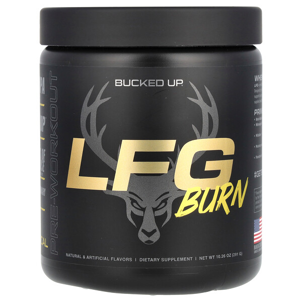 LFG Burn, Pre-Workout, Tropical , 10.26 oz (291 g) Bucked Up