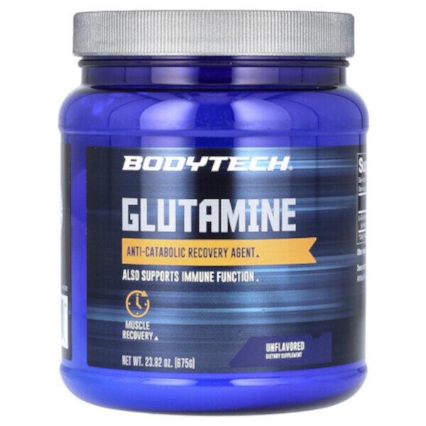 Glutamine, Unflavored, 23.82 oz (675 g) BodyTech