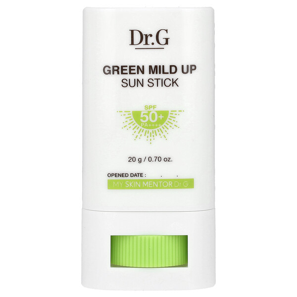 Green Mild Up Sun Stick, SPF 50+ PA++++, 0.7 oz (20 g) Dr. G