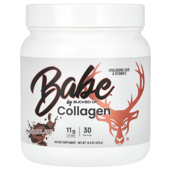 Babe, Collagen, Chocolate, 14.9 oz (423 g) Bucked Up