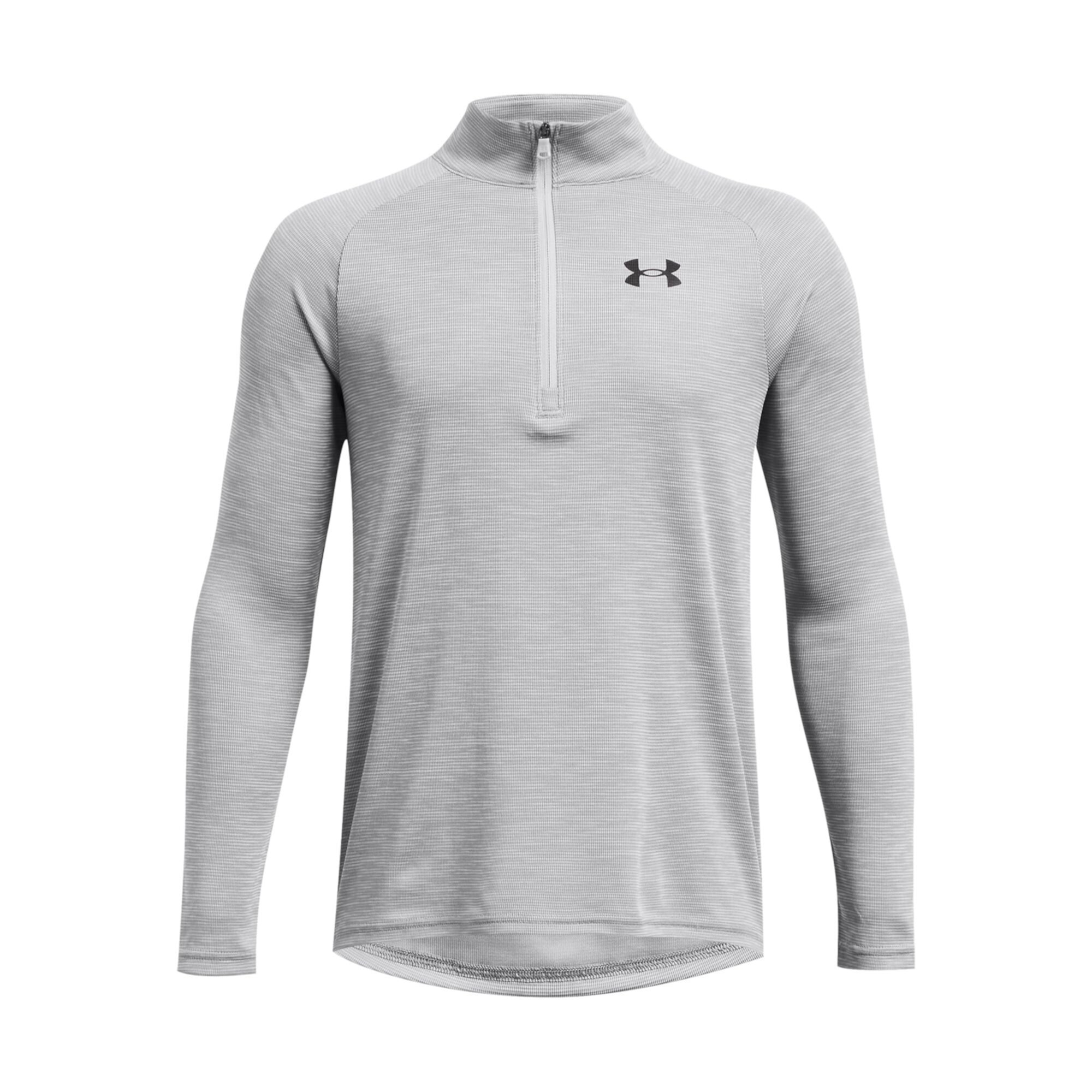 Tech Textured 1/2 Zip (Big Kids) Under Armour Kids