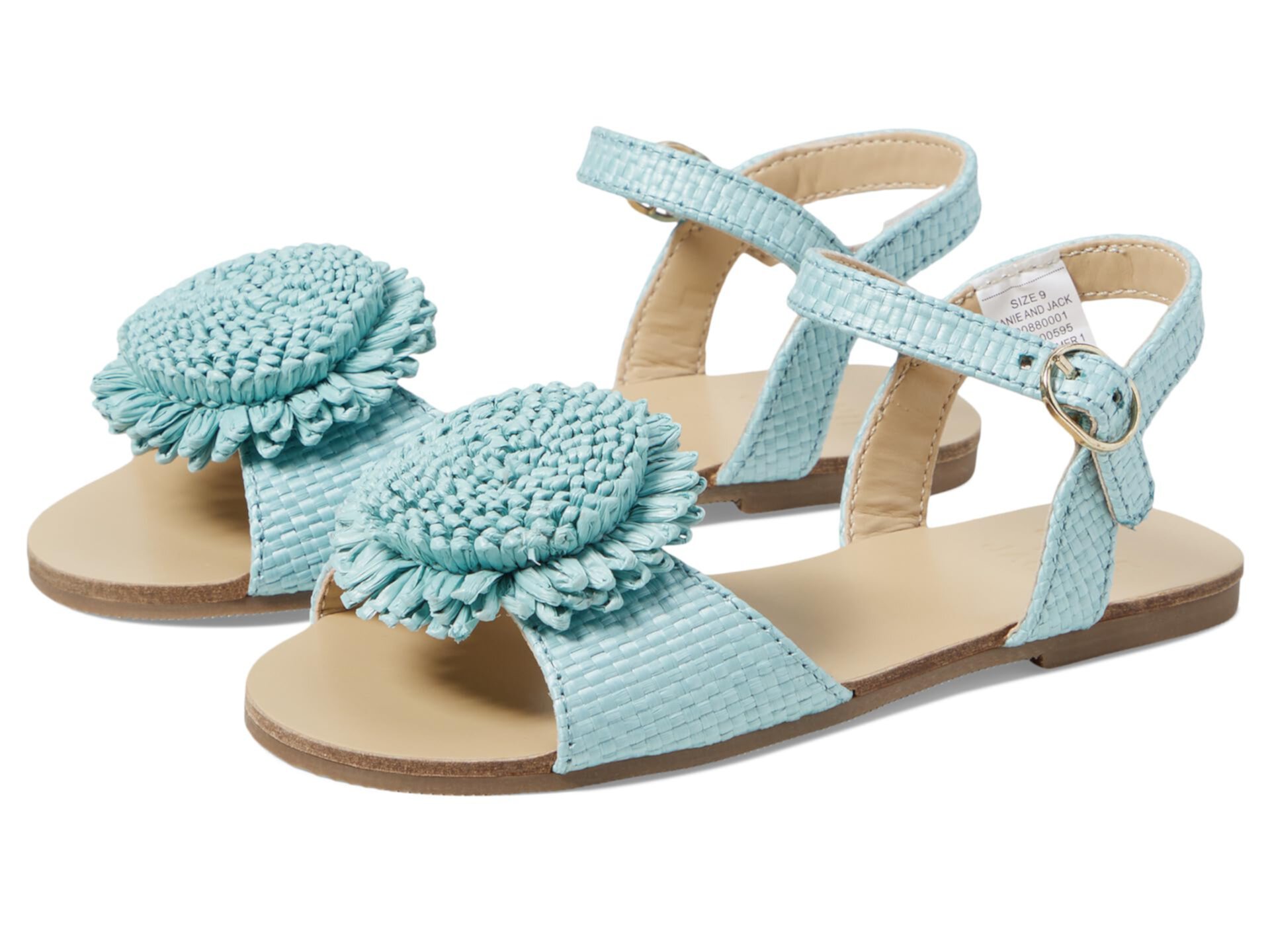 Girls Straw Sandal (Toddler/Little Kid/Big Kid) Janie and Jack