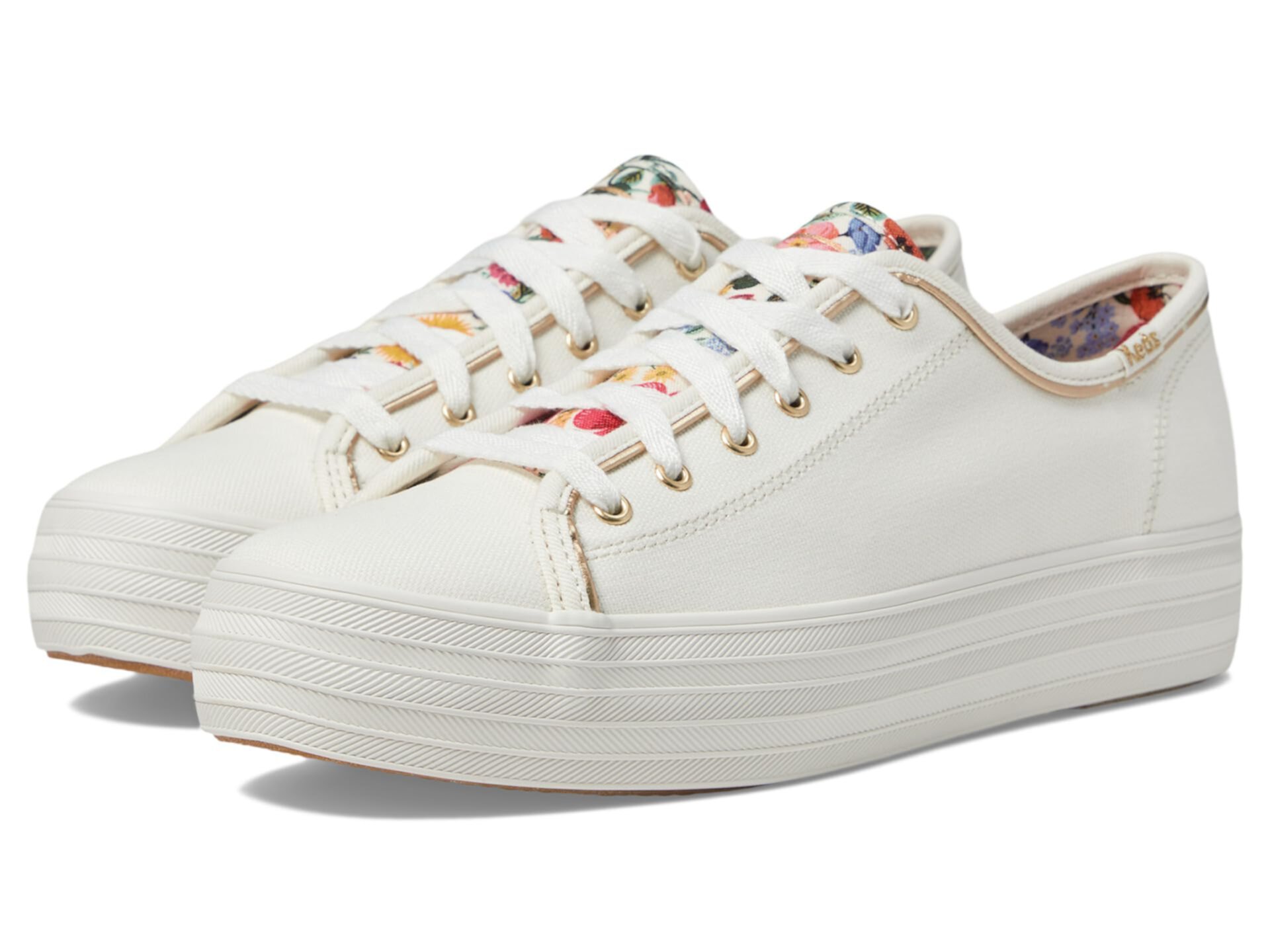 Keds X Rifle Paper Triple Kick Blossom Keds