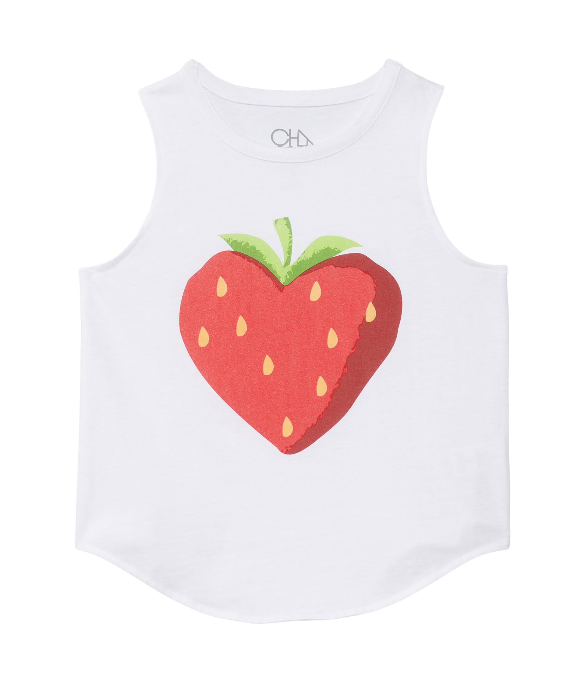 Strawberry Heart Tank Top (Toddler/Little Kids) Chaser