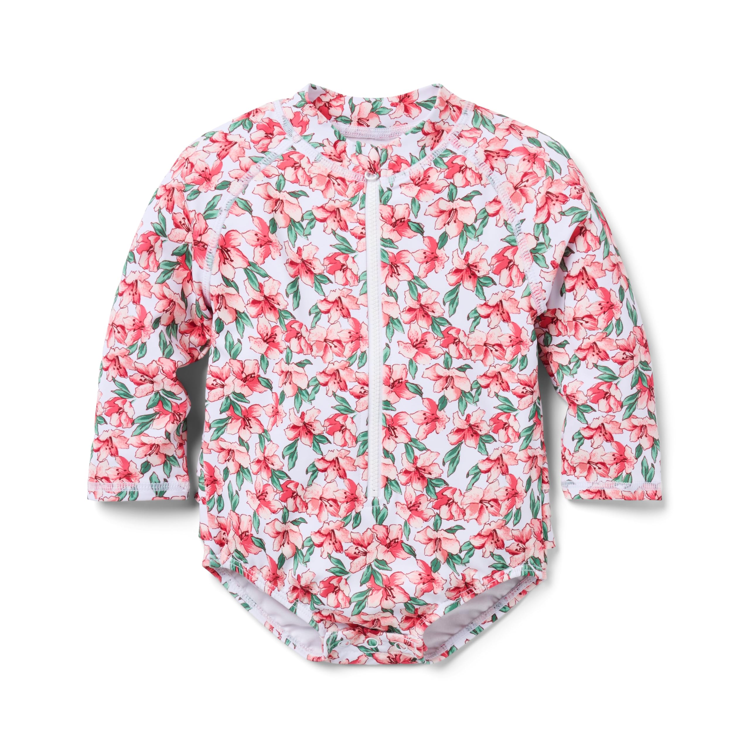 Топ для плавания Janie and Jack Для девочек Baby Girls Floral Rashguard Swim (Для младенцев) Janie and Jack