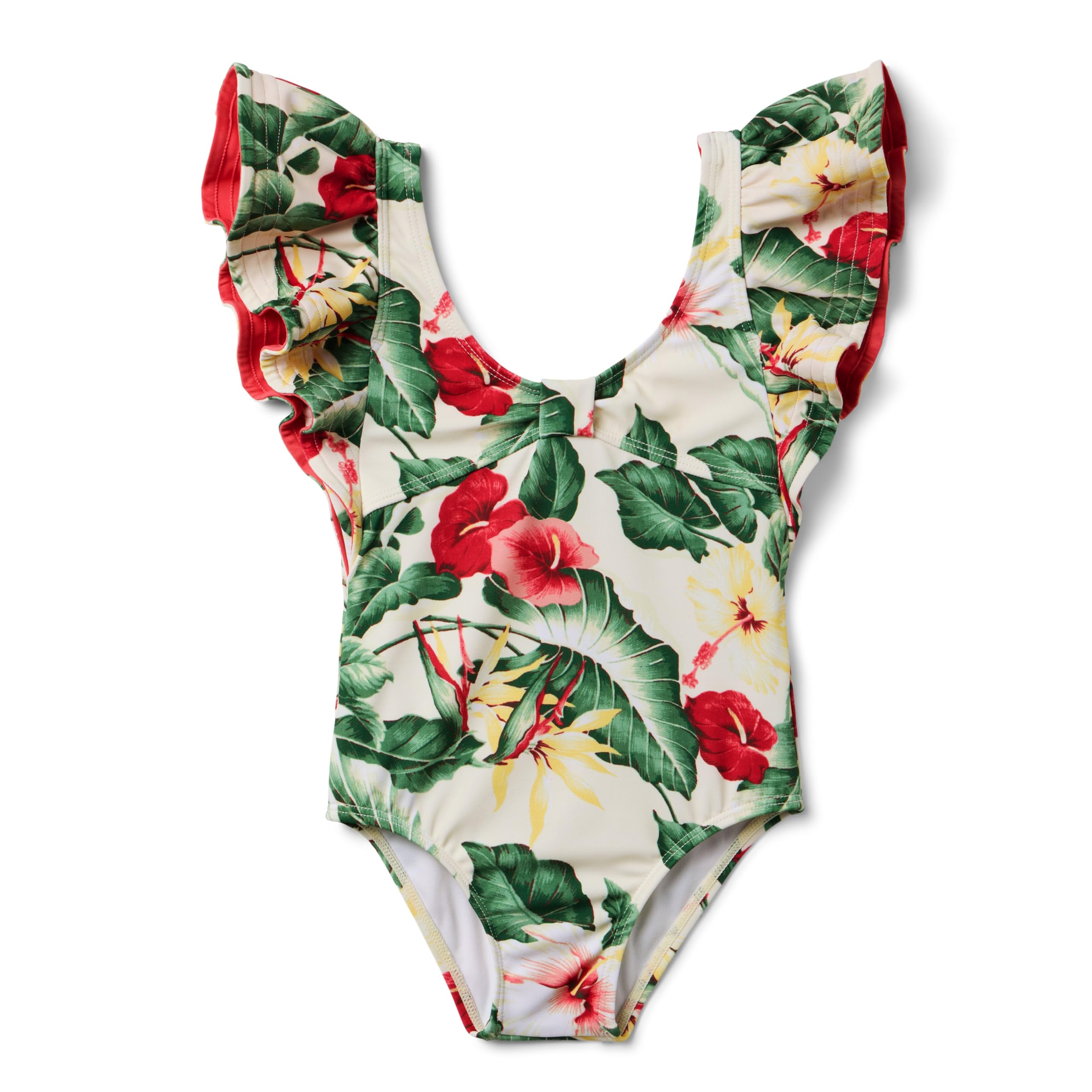 Купальник Janie and Jack Для девочек Bold Floral Onepiece Swim (Для малышей/маленьких детей/больших детей) Janie and Jack