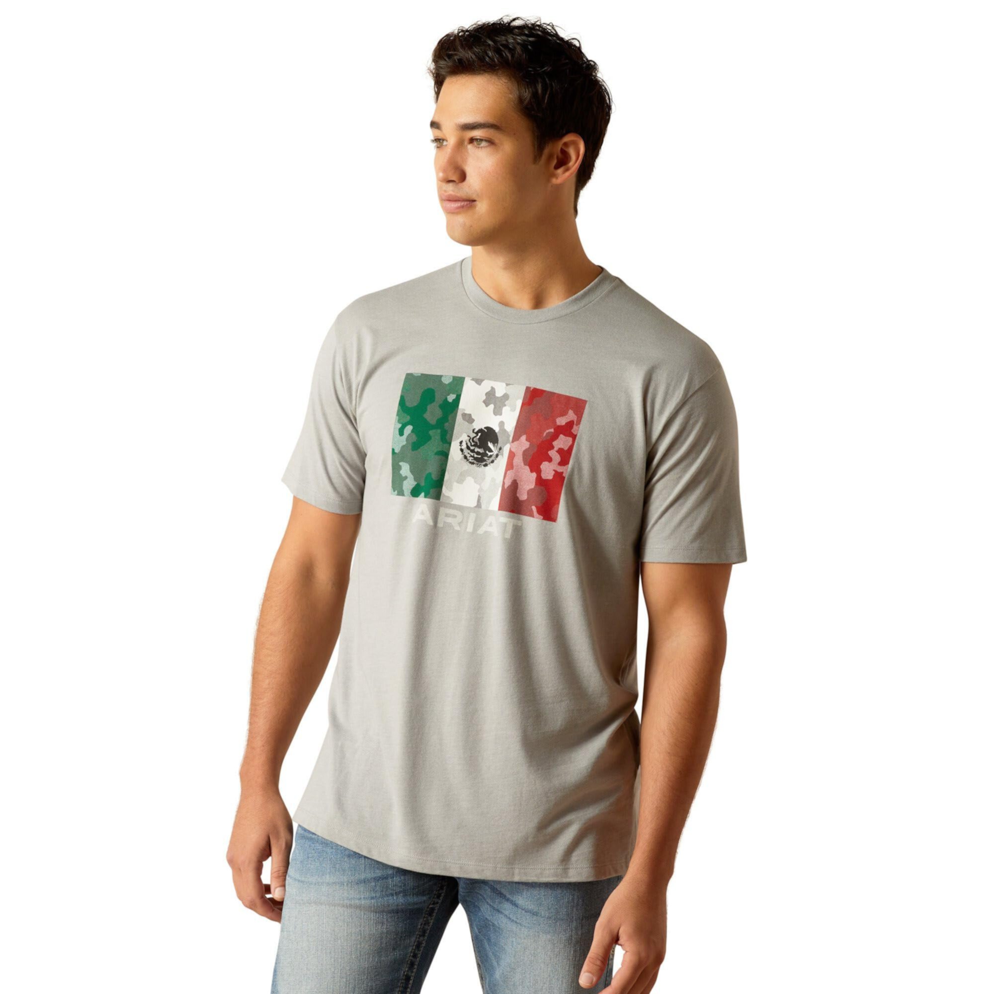 Mexico Camo Flag T-Shirt Ariat