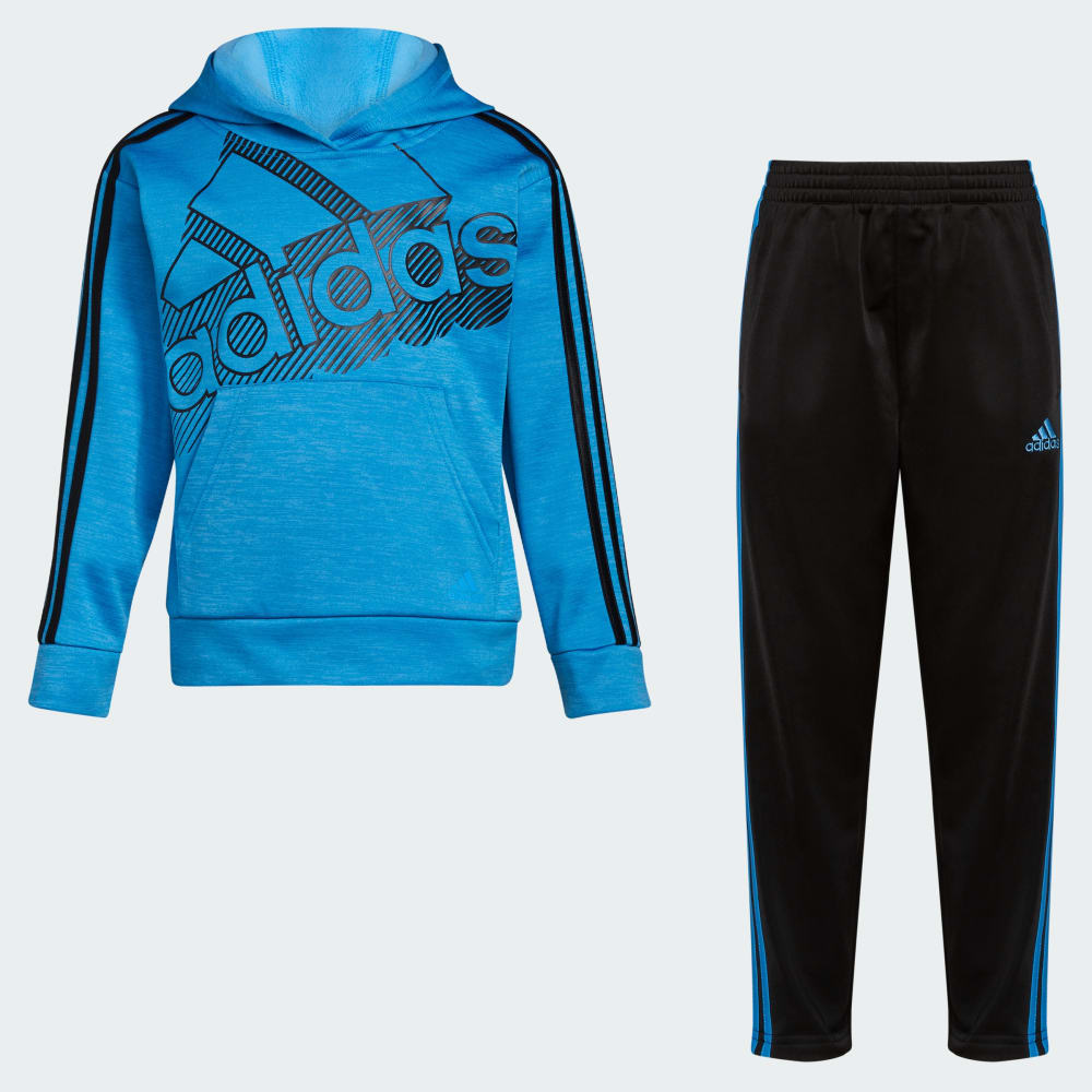 Pullover Hoodie and Pants Set Adidas