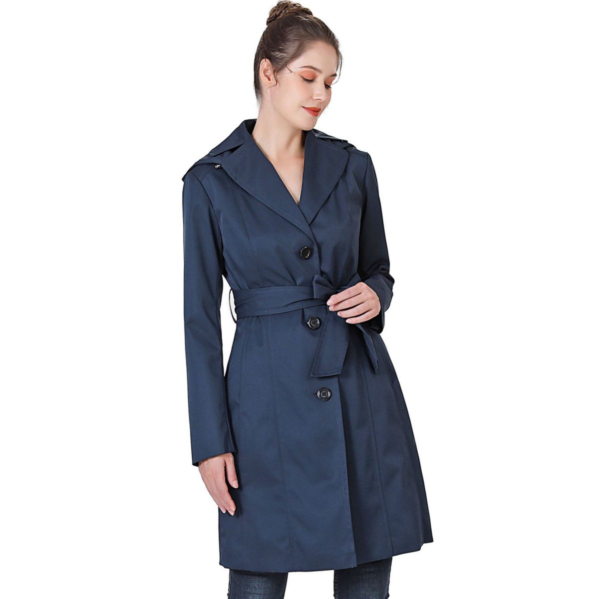 Women's Bgsd Aleah Waterproof Hooded Trench Coat BGSD