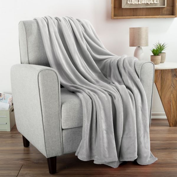 Lavish Home Flannel Fleece Throw Blanket Lavish Home