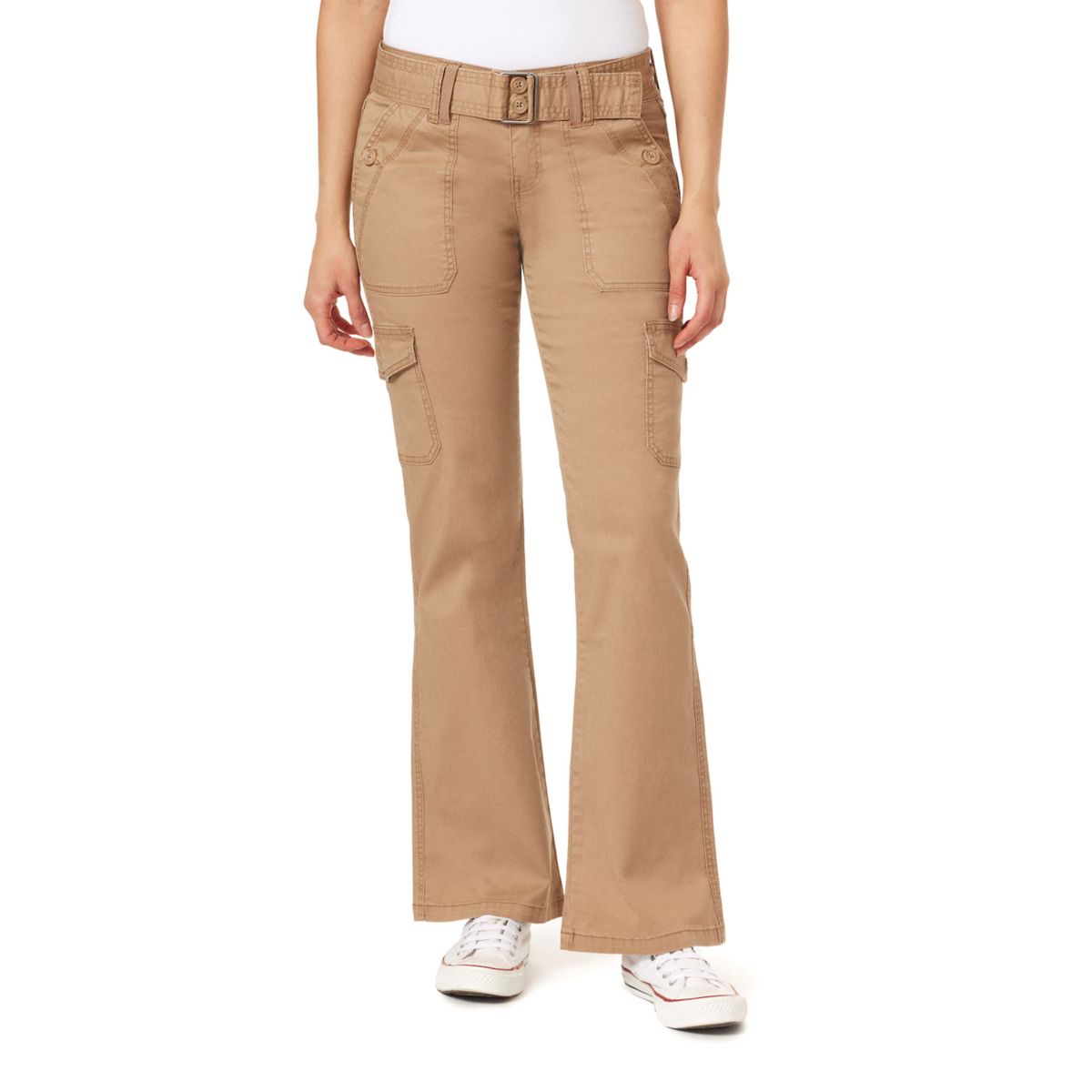 Juniors' WallFlower Fiesty Curvy Low Rise Cargo Pants WallFlower