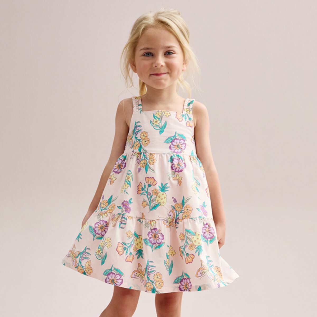 Повседневные Платья Carter's Для Девочек Floral Lawn Dress Carter's