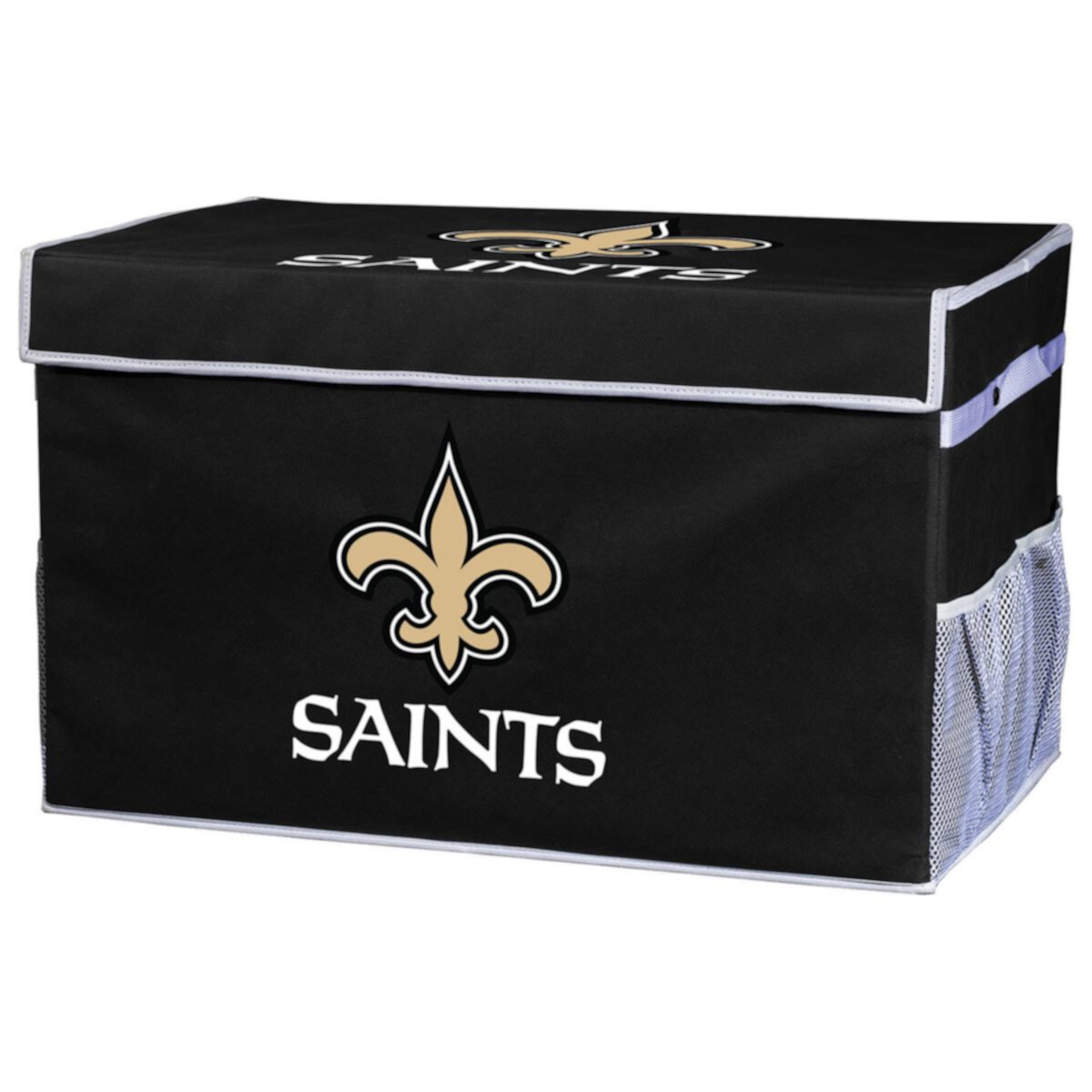 Franklin Sports New Orleans Saints Large Collapsible Footlocker Storage Bin Franklin Sports