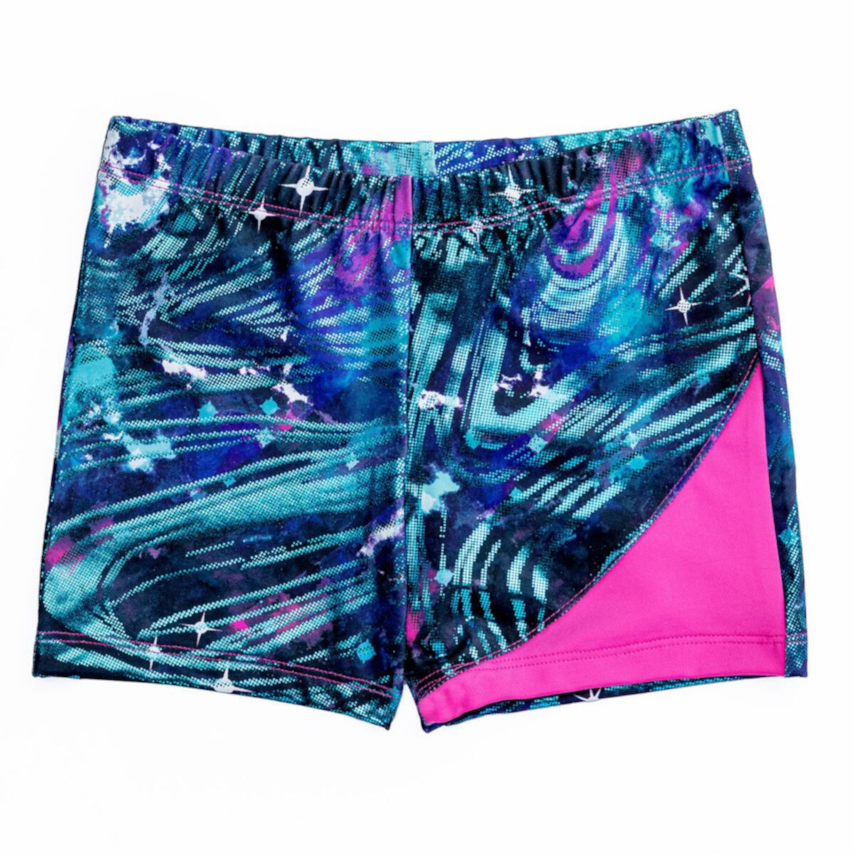 Girls 4-16 Rainbeau Moves Print Inset Shorts RAINBEAU MOVES