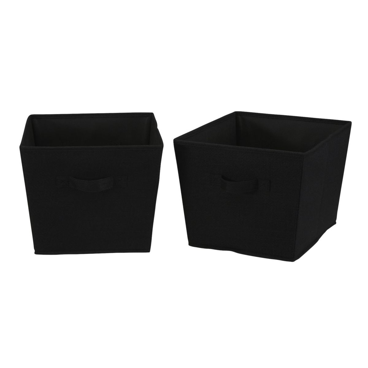 Household Essentials Medium Tapered Bins with Handles 2-pack Set Household Essentials