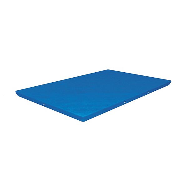 Bestway 58106 Flowclear Pro Rectangular Above Ground Swimming Pool Cover, Blue Bestway