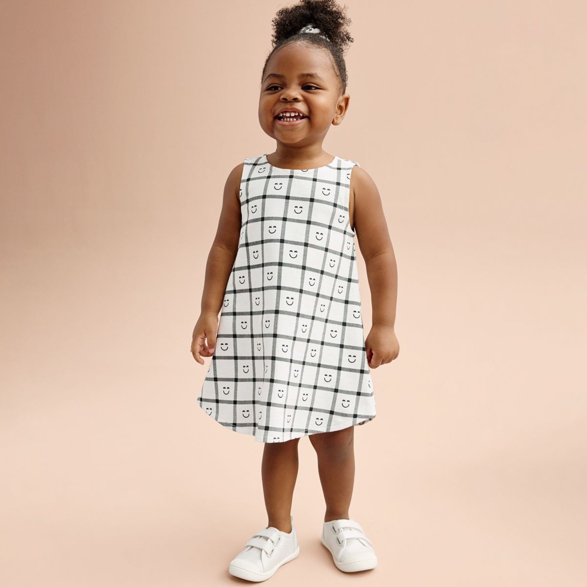 Toddler & Kids Miles and Milan Millie Dress with Scrunchie Miles and Milan