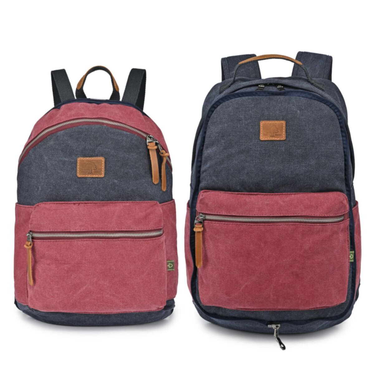 Tsd Brand Trail Tree Double Canvas Backpack TSD BRAND